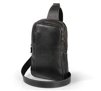 Londo Borsa a Tracolla in Vera Pelle - Design Elegante Unisex per Appassionati di Tecnologia