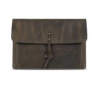 Londo Custodia in Vera Pelle per MacBook Pro e MacBook Air, Tasca Frontale e Chiusura a Flap - 14" - 13" (M4, M3, M2, M1, Pro, Max) 13,3", iPad Pro 12,9" - Modelli 2020-2024