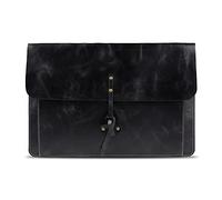 Londo Custodia in Vera Pelle per MacBook Pro e MacBook Air, Tasca Frontale e Chiusura a Flap - 14" - 13" (M4, M3, M2, M1, Pro, Max) 13,3", iPad Pro 12,9" - Modelli 2020-2024