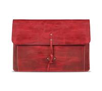 Londo Custodia in Vera Pelle per MacBook Pro e MacBook Air, Tasca Frontale e Chiusura a Flap - 16" - 15" - 15,5" (M4, M3, M2, M1, Pro & Max) Modelli 2020-2024