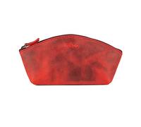 LONDO Pochette Multiuso in Vera Pelle a forma di Bachetta, Borsa per cosmetica trucco - Unisex