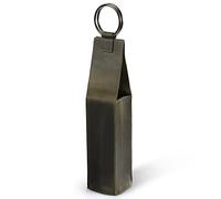 Londo Portabottiglia di Vino in Vera Pelle - Elegante e Resistente Porta Vino per Viaggi, Picnic e Regali
