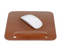 Londo Tappetino Mouse in Pelle con Poggiapolso, Tappetini da scrivania, Mousepad