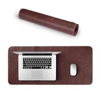 Londo Tappetino per il Mouse XL in Vera Pelle, Esteso Tappetino da scrivania, Extra Grandi, XL Tappetini Mouse Pad