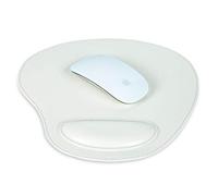 Londo Tappetino per Mouse Ovale in Pelle con Poggiapolso, Tappetini da scrivania, Mousepad