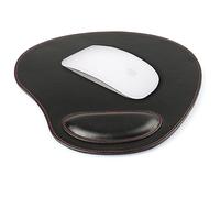 Londo Tappetino per Mouse Ovale in Pelle con Poggiapolso, Tappetini da scrivania, Mousepad