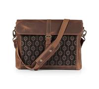 Londo Zion Borsa a tracolla Borsa del portatile - Vera Pelle per Professionisti della Tecnologia Eleganti