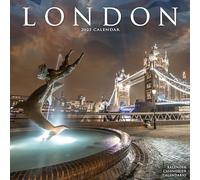 London 2025 Square Wall Calendar | Travel Calendar ENGLISH EDITION