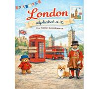 London A to Z Tracing and Coloring Book
