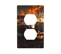 London Black Cab Duplex Siding Kit, 11,4 x 7 cm, per interruttore presa luce (1 pezzo)