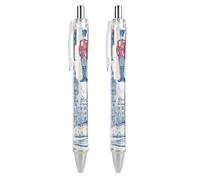 London Building Coffee Culture Penna a sfera retrattile 0,5 mm Penne a rullo per ufficio Penne a punta media Penne per diario 1 PZ COME PIC 3