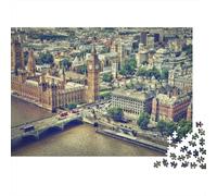 London Cityscape View Puzzle Per Adulti 1000 Pezzi Per Uomini E Donne Attività Domestiche Arredamento Casa Made in Europa Sviluppo Della Concentrazione Materiali Ecologici 70x50cm/1000pcs