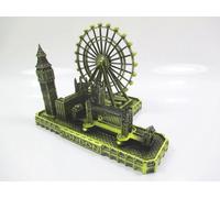 London Collage souvenir metallo modello Eye Big Ben Westminster Tower Bridge