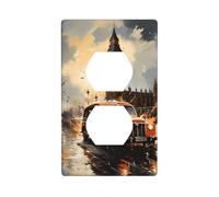 London Color Taxi Duplex Siding Kit, 11,4 x 7 cm, per interruttore presa luce (1 pezzo)