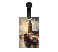 London Color Taxi Tag Hanger protegge la privacy ed è un must per i viaggi ed è durevole