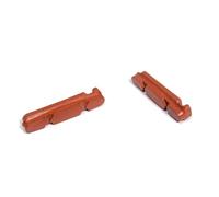 London Craftwork 2 x pastiglie freno di ricambio per bici BROMPTON ARANCIONE