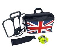 London Craftwork Borsa con bandiera britannica per Brompton A C P G line B75 Chpt3 Union Jack
