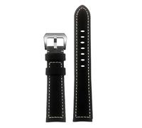 London Craftwork Cinturino in pelle XL di lunghezza estesa 140+90 mm compatibile con Nomos Tudor Hamilton Panerai Omega, 20mm, Pelle, Non pietra preziosa