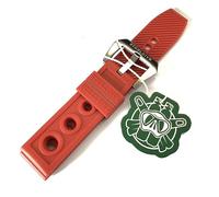 London Craftwork Cinturino sportivo in silicone per orologio STEELDIVE SD1970 SD1975, 20 mm, 22 mm, 22mm