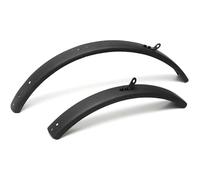 London Craftwork Set parafango anteriore e posteriore in carbonio per Brompton A Line C Line (tipo L (senza versione rack) lucido