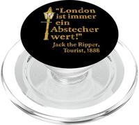 London Design Retro - Jack the Ripper Humor 1888 PopSockets PopGrip per MagSafe