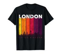 London England Skyline T Shirt, I Love London Vibes, London Maglietta