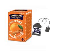 London Fruit® | Infuso Spezie e Arancia | Cannella Arancia & Zenzero Infuso Bustine Singole - 20 Filtri (40 Gr) | Tisana Senza Caffeina