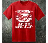 London Getti Uomo Rosso Nano Ispirato Zero Gravity Calcio Dave Lister T Shirt