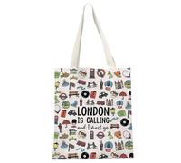 London Girls Weekend Gift London England UK Travel Souvenir Gift London Accessories Bag London Travel Toiletry Bag, Must Go London Tote EU, Small