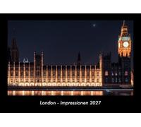 London - Impressionen 2027 Fotokalender DIN A3: Monatskalender mit Bild-Motiven aus Orten und Städten, Ländern und Kontinenten
