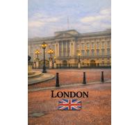 London-Inspired Buckingham Palace Day Scene Cover Design - Dot Grid Notebook | 120 Pages | 6×9 in: Dot Grid Notebook for Writing, Journaling and Everyday Notes