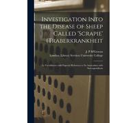 London. Library S... Un Investigation Into the Disease of Sheep Call (Tascabile)