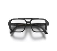 LONDON MOLE® Huntsville Occhiali che bloccano la luce blu | Blocchi blu a forma quadrata e fighi | Antistanchio oculare per schermi | Unisex femminile maschile | Cerniere a molla