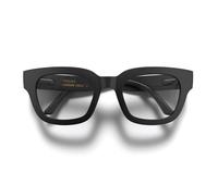 LONDON MOLE® Vegas Occhiali da moda | Zero con lenti trasparenti | Frame quadrati, retangolari/trapezoidali sovradimensionati e interessanti | Unisex femminile maschile | Cerniere a molla