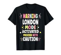 LONDON Personalized Women's Gift Custom LONDON Maglietta