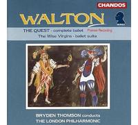 Orchestra Filarmonica di Londra, Bryden Thomson – Walton: The Quest / Wise Virgin – NAXOS