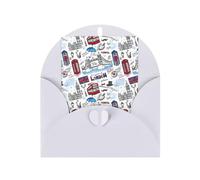 London Printing - Biglietto di auguri di compleanno verticale con scritta "Thinking Of You" (lingua italiana non garantita)