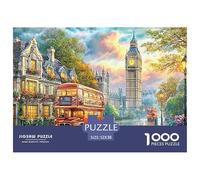 London SceneAstonishing 1000-Piece Jigsaw Puzzles for Adults A Pantheon of Impossible, Hard, Difficult Challenging Puzzle Games for All Genders - A Unifying Challenge for Adults And Kids Age 12 Years