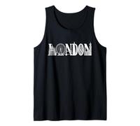 London Skyline Silhouette Landmark Design Canotta
