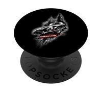 London Street Clock Tower - Auto sportiva in stile vintage PopSockets PopGrip Adesivo