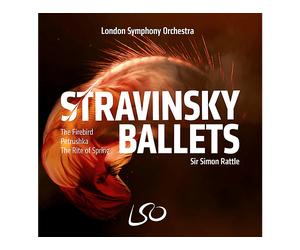- London Symphony Orchestra, Sir Simon Rattle - Stravinsky Ballets: L'Uccello di Fuoco, Petruska, La Sagra della Primavera - CD