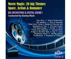 London Symphony Orchestra/Stanley Black Movie Magic: 20 Big Themes Space A (CD)