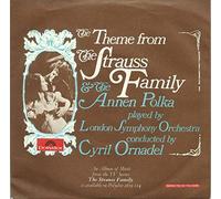LONDON SYMPHONY ORCHESTRA - THEME FROM THE STRAUSS FAMILY 7 INCH (7" VINYL 45) UK POLYDOR 1972