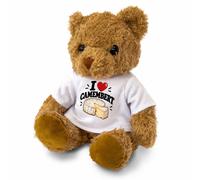 London Teddy Bears Orso di Peluche Marrone 20 cm - I Love Camembert