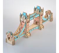 London Tower Bridge Puzzle Assemblaggio fai-da-te in legno Giocattolo puzzle 3D