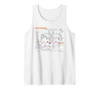 London UK Metro Train Railway - Souvenir Route Map Europe Canotta