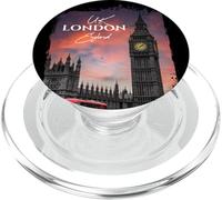 London UK Outfit Style, I Love London, Cool London Skyline PopSockets PopGrip per MagSafe