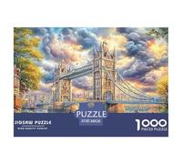 London ViewOverwhelming 1000-Piece Jigsaw Puzzles for Adults A Crusade Through Impossible, Hard, And Difficult Challenging Puzzle Games - The Most Prestigious Gift for Adult And Teenage Conquerors Ag