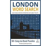 London Word Search: Relaxing Word Searches with Easy-to-Read Print, Famous Landmarks, History, Culture & More
