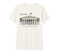 Londra, British Museum, Disegno a Mano, Inghilterra Maglietta Premium